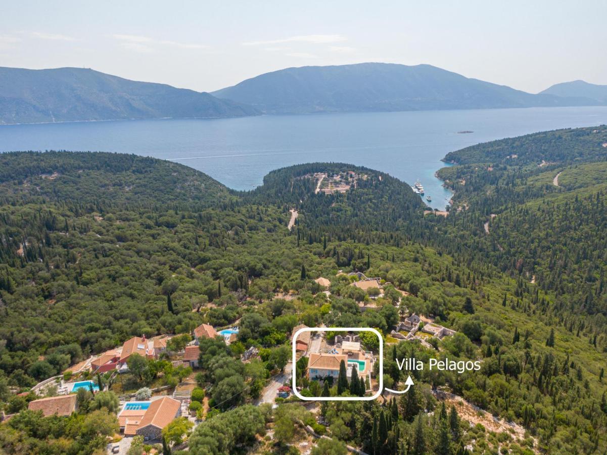 Villa Pelagos Tselendáta Zewnętrze zdjęcie
